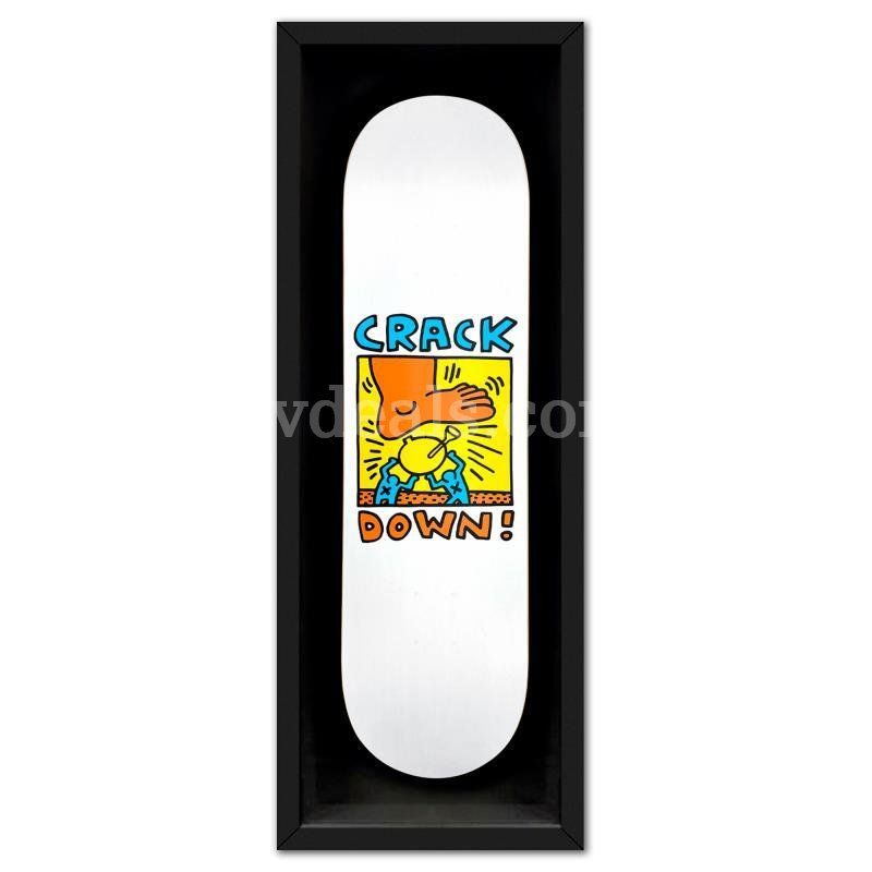 Keith Haring (1958-1990), "Crack Down" Collectible Fine Art