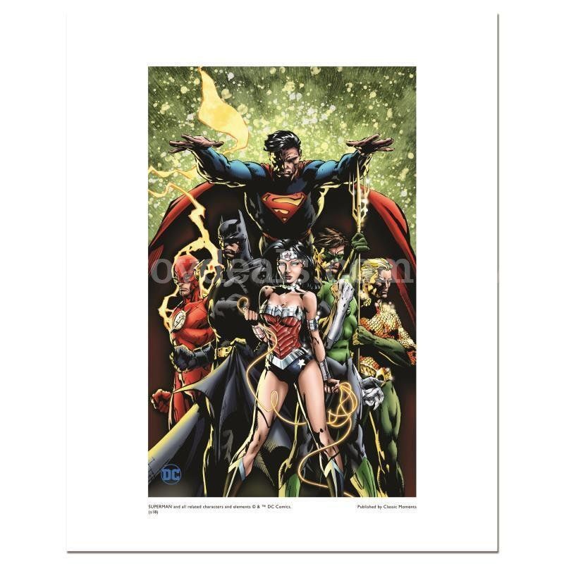 DC Comics, "Justice League" Limited Edition Fine Art