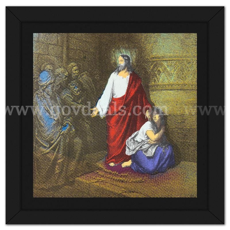 Steve Kaufman (1960-2010), "The Story of Mary Magadalena" Limited Edition Fine Art