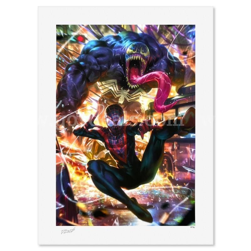 Marvel Comics & Derrick Chew, "Miles Morales: Spider-Man" Limited Edition Fine Art