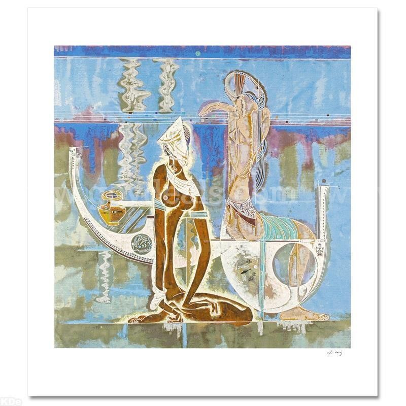 Lu Hong, "Rhyme of Sea" Limited Edition Fine Art
