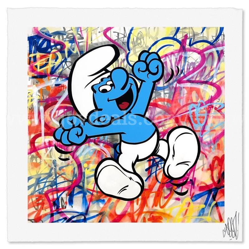 Seen, "Smurf" Limited Edition Fine Art