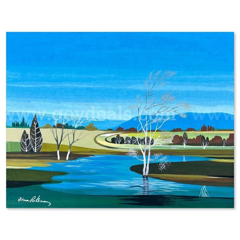 Zina Roitman, "Untitled" Original Fine Art