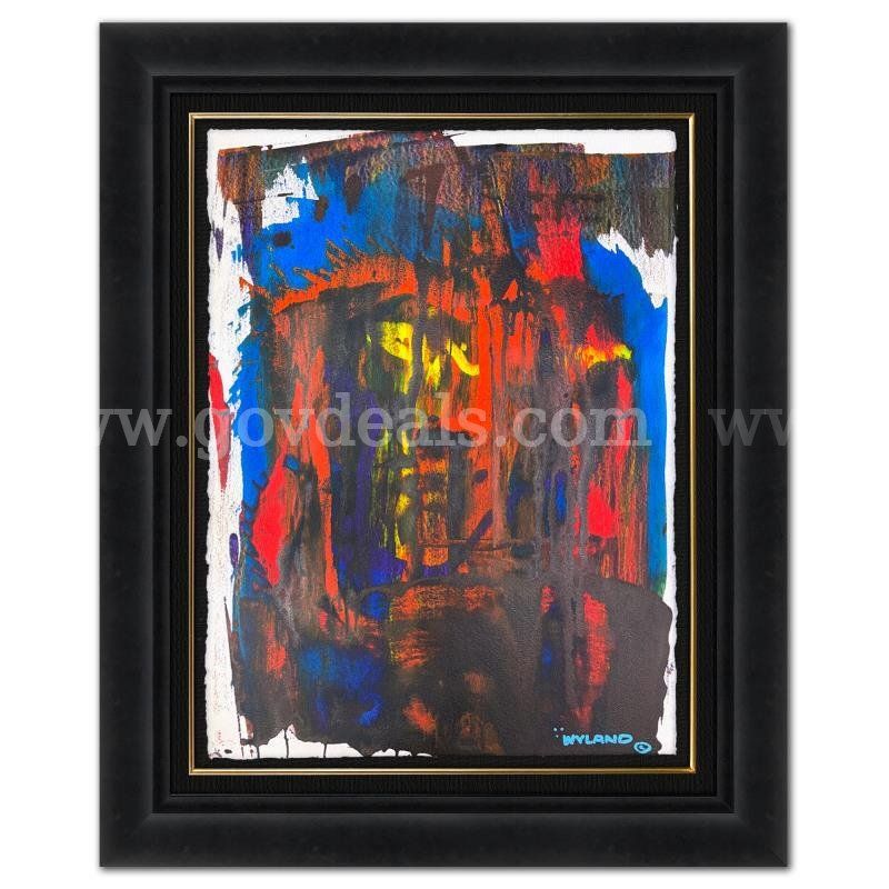Wyland, "Untitled Abstract" Original Fine Art