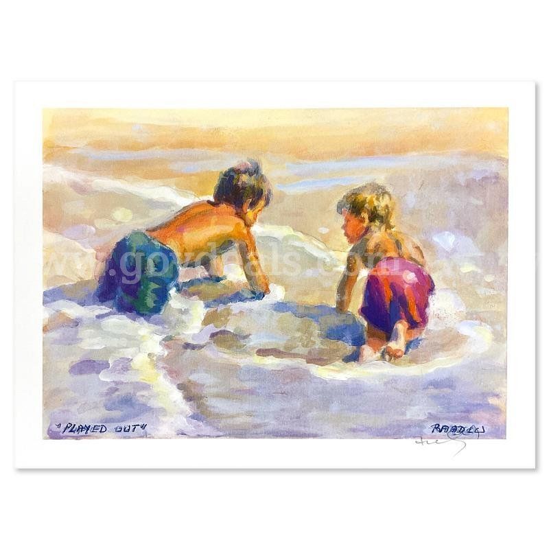 Lucelle Raad, "Played Out" Limited Edition Fine Art