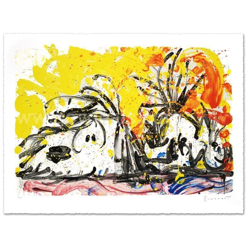 Tom Everhart, "Blow Dry" Limited Edition Fine Art