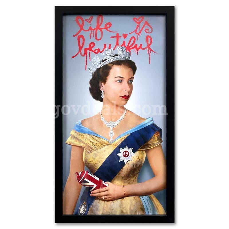 Mr. Brainwash, "Life is Beautiful" Collectible Fine Art