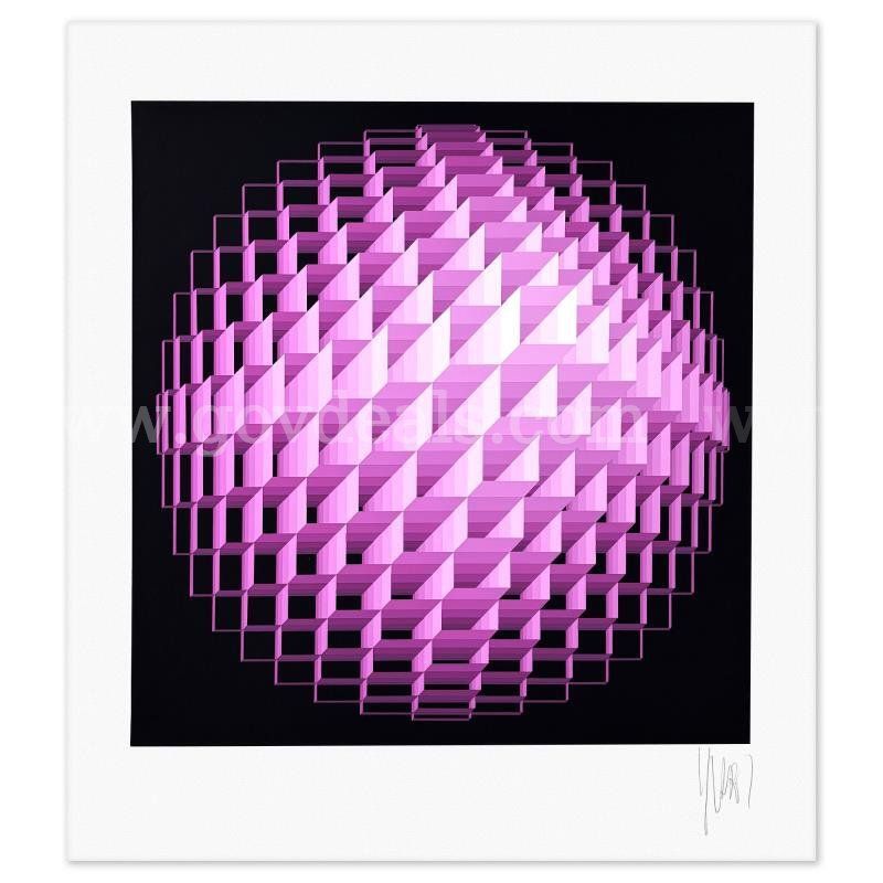 Yvaral (1934-2002), "Sphere" Limited Edition Fine Art