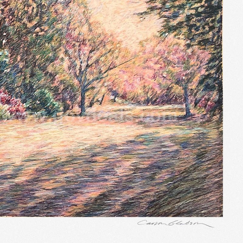 Carson Gladson (1940-2023), "Azalea Dawn" Limited Edition Fine Art