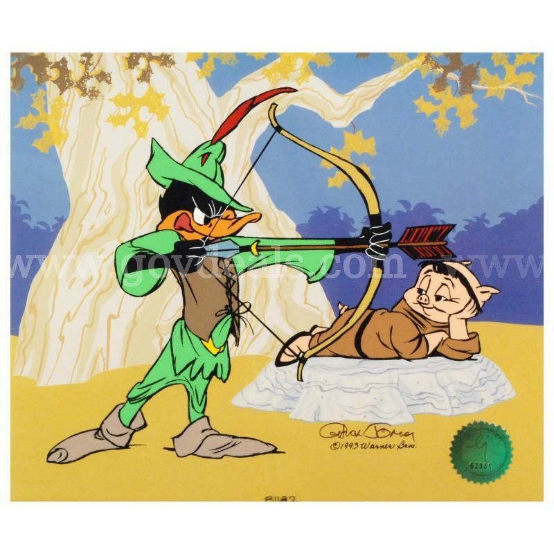 Chuck Jones (1912-2002), "Robin Hood: Bow and Error" Limited Edition Fine Art