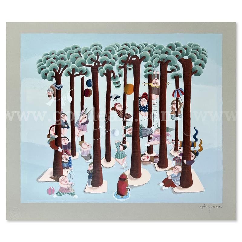Yuval Mahler, "Untitled VIII" Limited Edition Fine Art