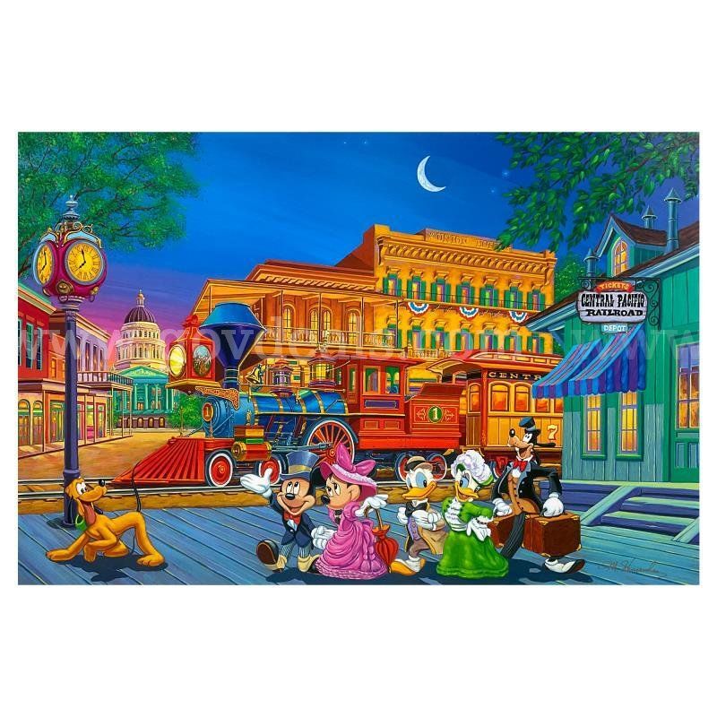Manuel Hernandez, "Arriving In Style" Limited Edition Fine Art
