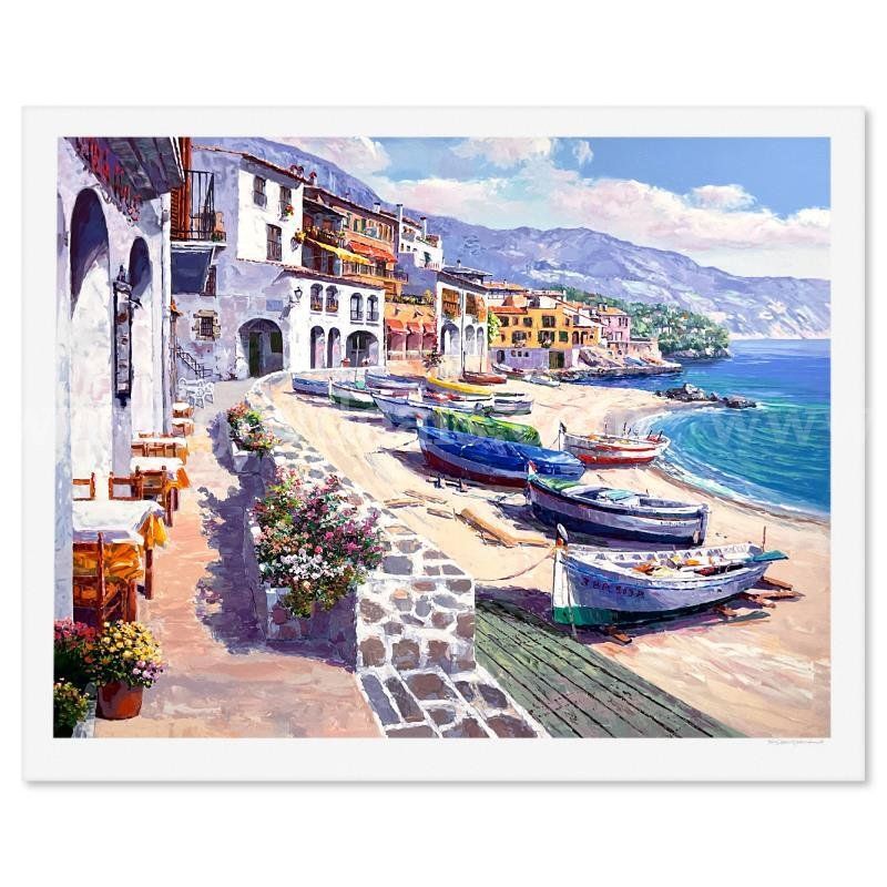 Sam Park, "Boats of Calella" Limited Edition Fine Art