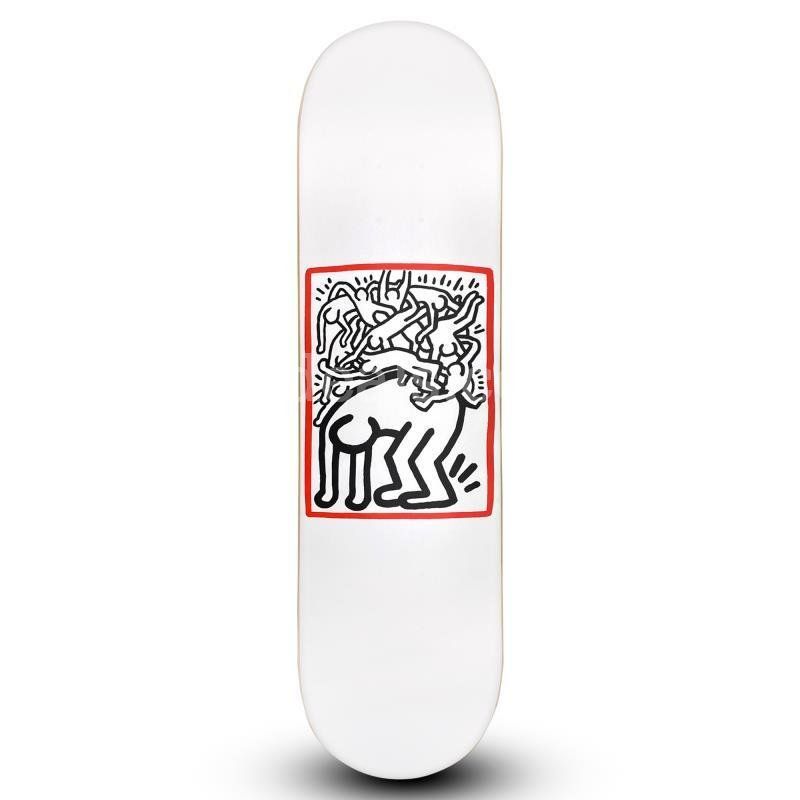 Keith Haring (1958-1990), "Fight AIDS" Collectible Fine Art