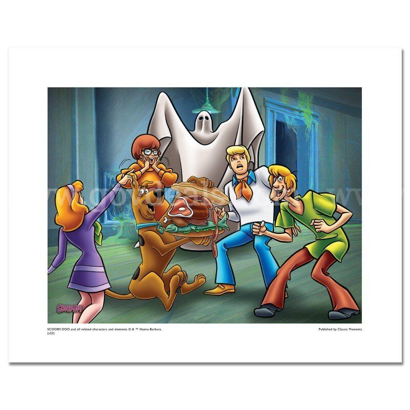 Scooby-Doo, "Scooby Sandwich" Limited Edition Fine Art