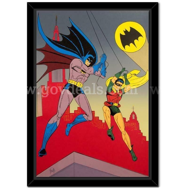 Bob Kane (1915-1998), "Batman and Robin" Limited Edition Fine Art