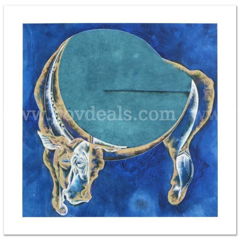Lu Hong, "Taurus" Limited Edition Fine Art