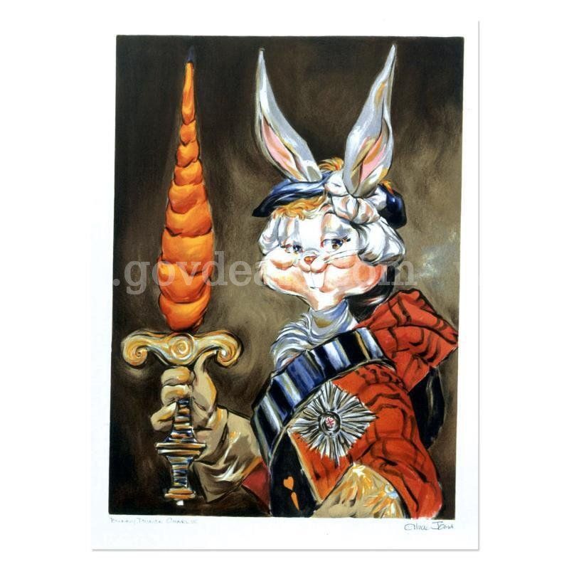 Chuck Jones (1912-2002), "Bunny Prince Charlie" Limited Edition Fine Art