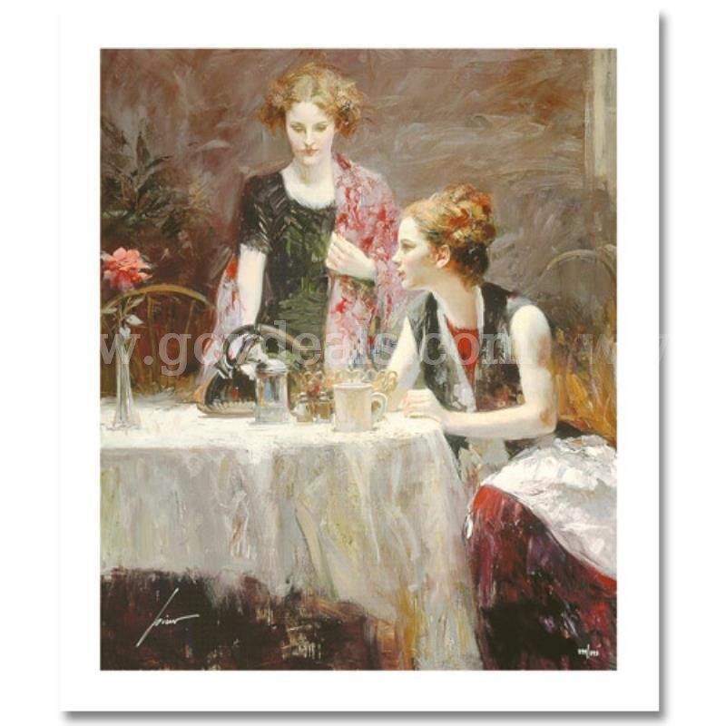 Pino (1939-2010), "After Dinner" Limited Edition Fine Art