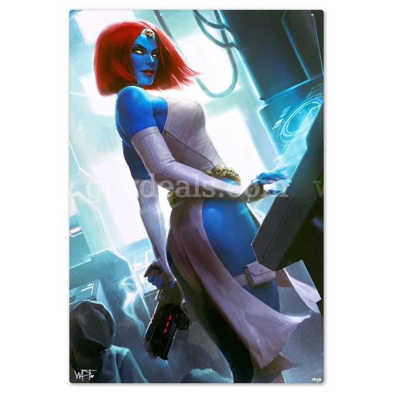 Marvel Comics & Darren Tan, "Mystique" Limited Edition Fine Art
