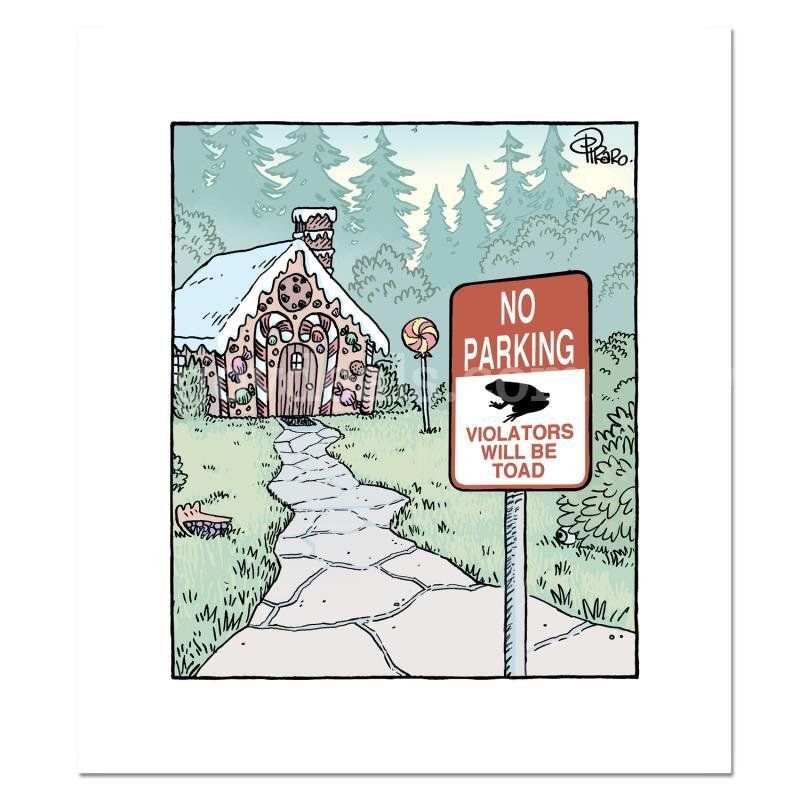 Bizarro, "Witch Parking" Limited Edition Fine Art