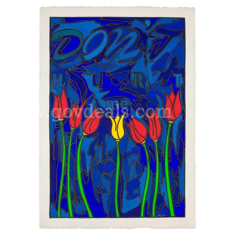 Alex Echo, "Don't Hurt Me" Original/ Unique Art Fine Art