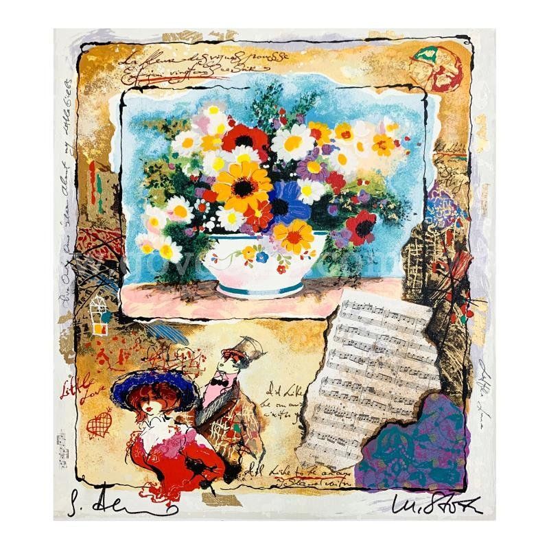 Alexander Galtchansky (1959-2008) and Tanya Wissotzky (1959-2006), "Love Flowers" Limited Edition Fine Art