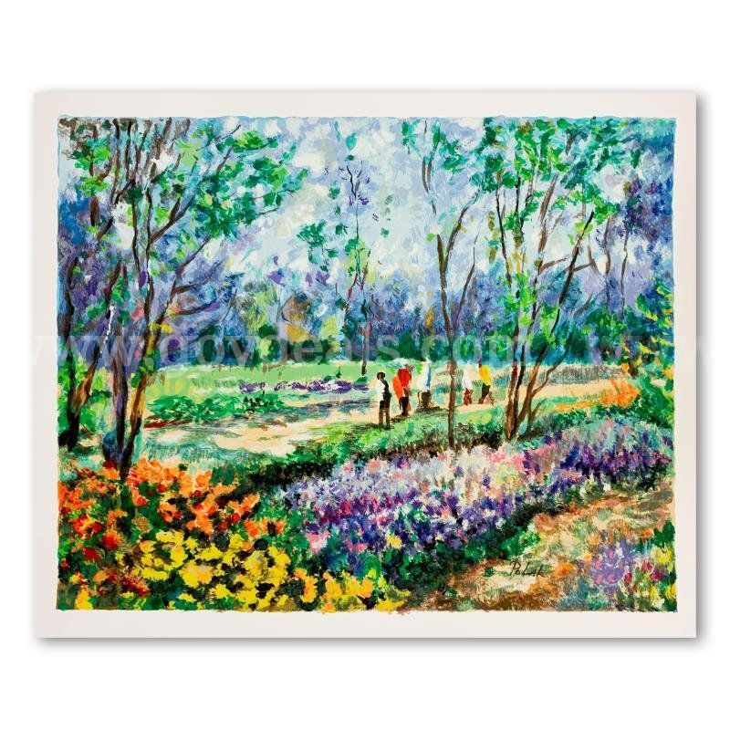 Dimitri Polak (1922-2008), "Afternoon Picnic" Limited Edition Fine Art