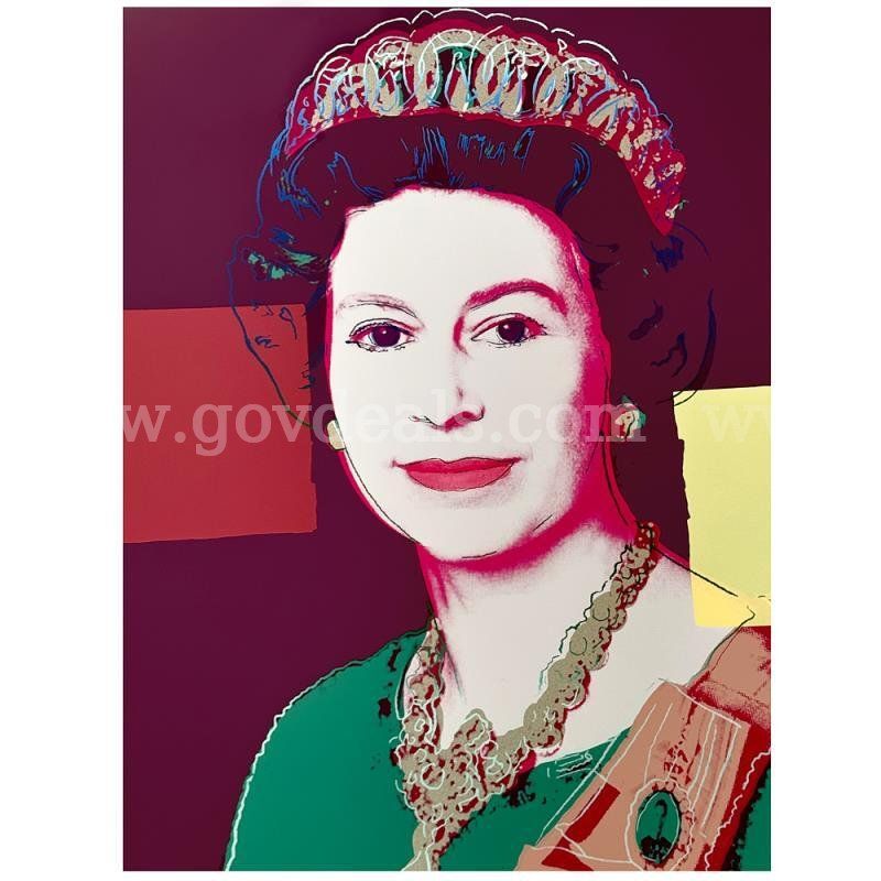 Andy Warhol (1928-1987), "Queen Elizabeth II" Limited Edition Fine Art