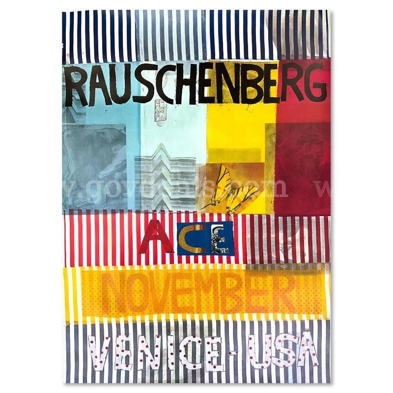Robert Rauschenberg (1925-2008), "Untitled" Collectible Fine Art