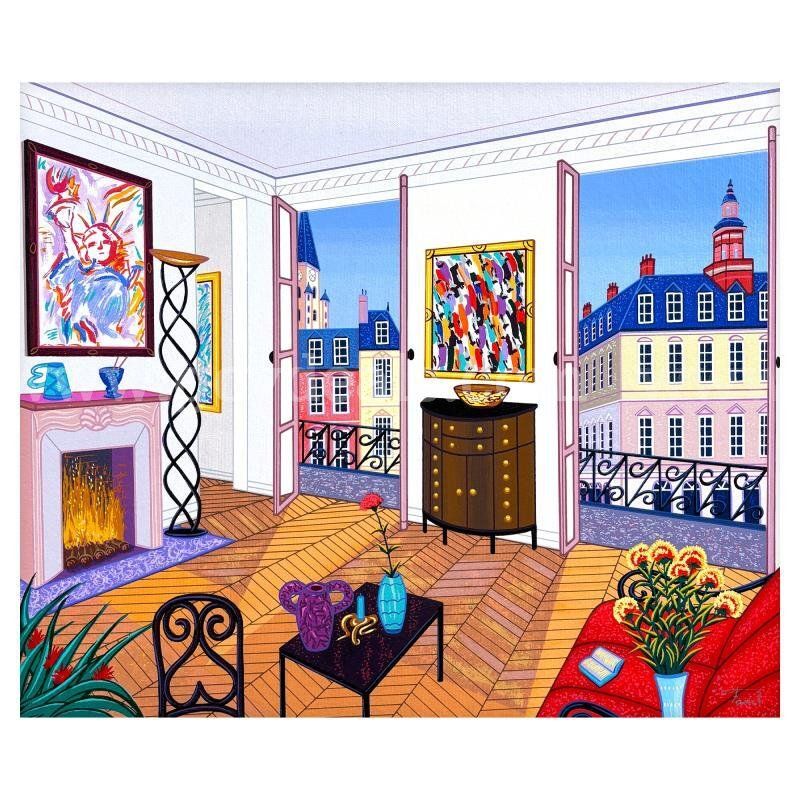 Fanch Ledan, "Salon Max-Arman" Limited Edition Fine Art