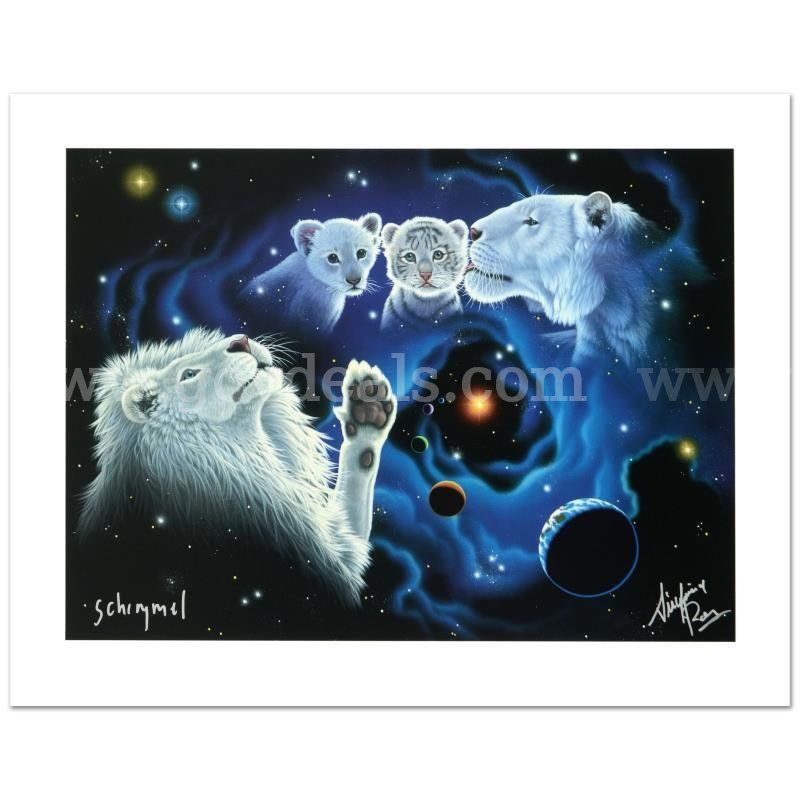 William Schimmel, "A Mother's Kiss, A Father's Touch" Limited Edition Fine Art