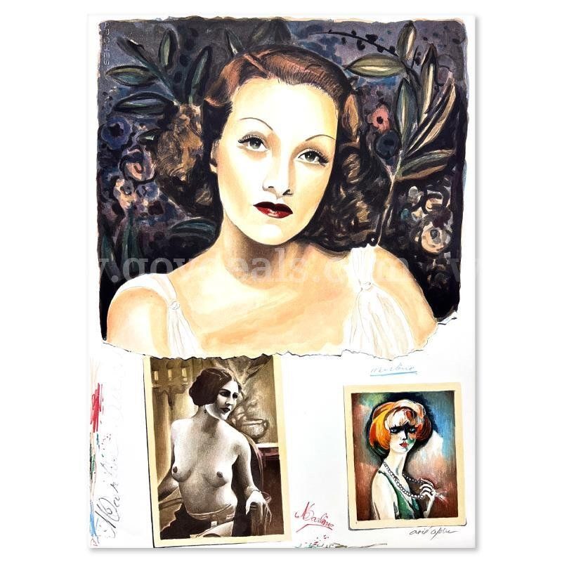 Arie Azene, "Untitled" Limited Edition Fine Art