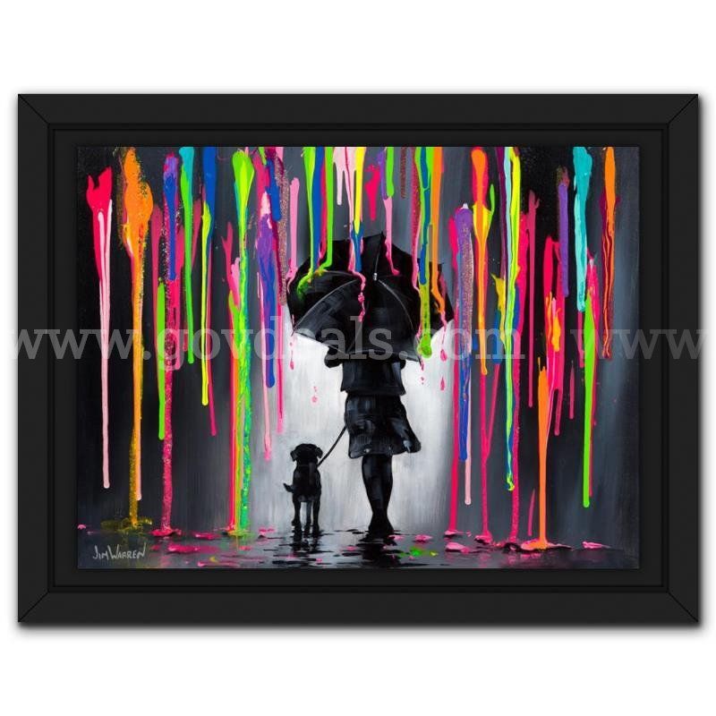 Jim Warren, "Just You and Me" Limited Edition Fine Art
