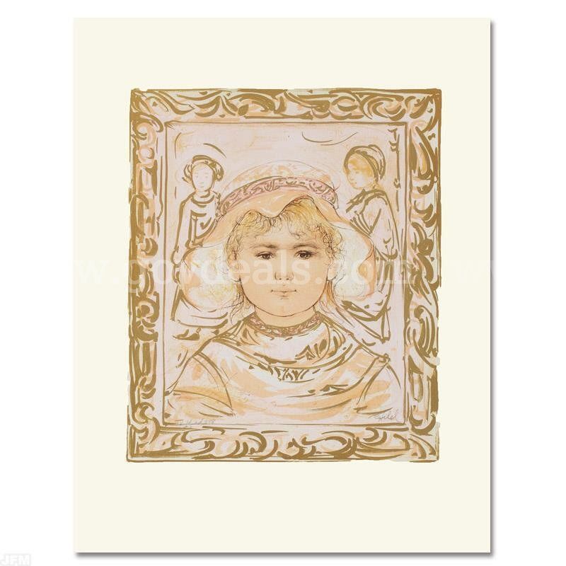Edna Hibel (1917-2014), "Martha" Limited Edition Fine Art