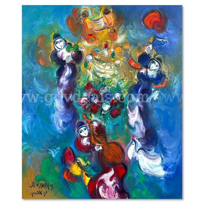 Ben Avram, "Untitled" Original/ Unique Art Fine Art