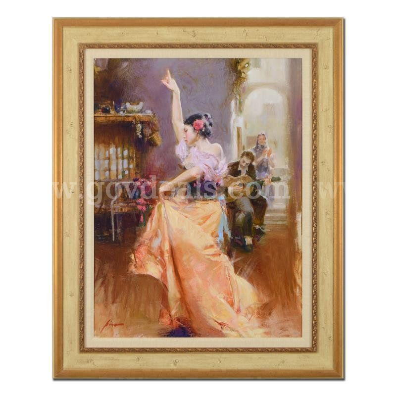 Pino (1939-2010), "Isabella" Limited Edition Fine Art