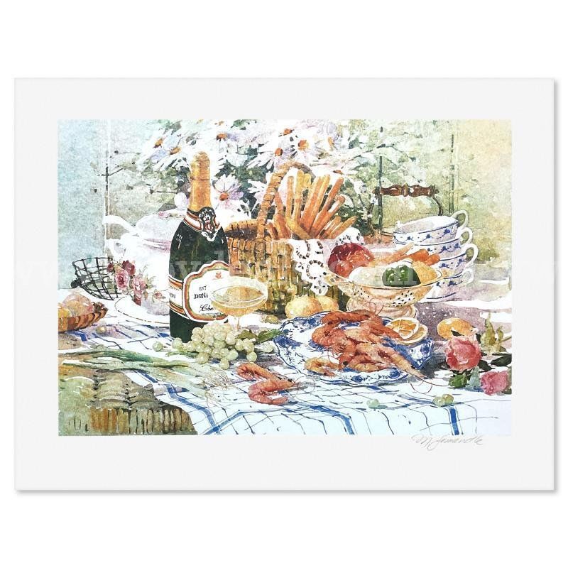Marilyn Simandle, "Late Brunch" Limited Edition Fine Art