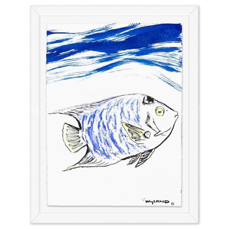 Wyland, "Fish" Original/ Unique Art Fine Art