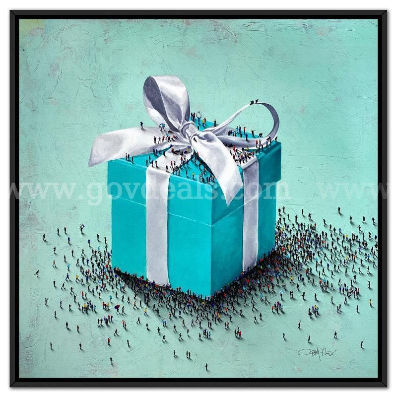 Craig Alan, "Populus: Little Blue Box" Limited Edition Fine Art