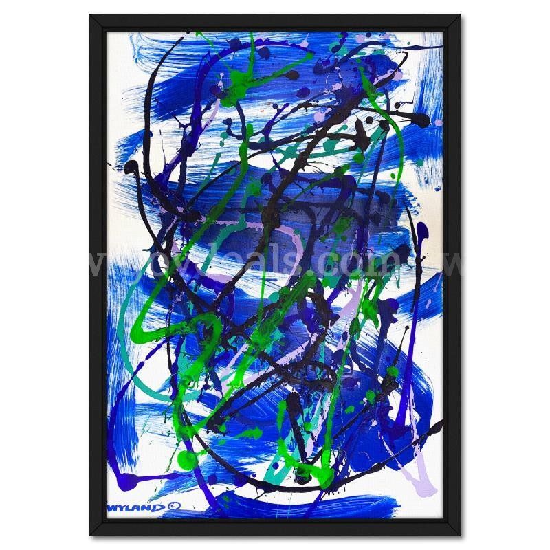 Wyland, "Untitled Abstract" Original Fine Art