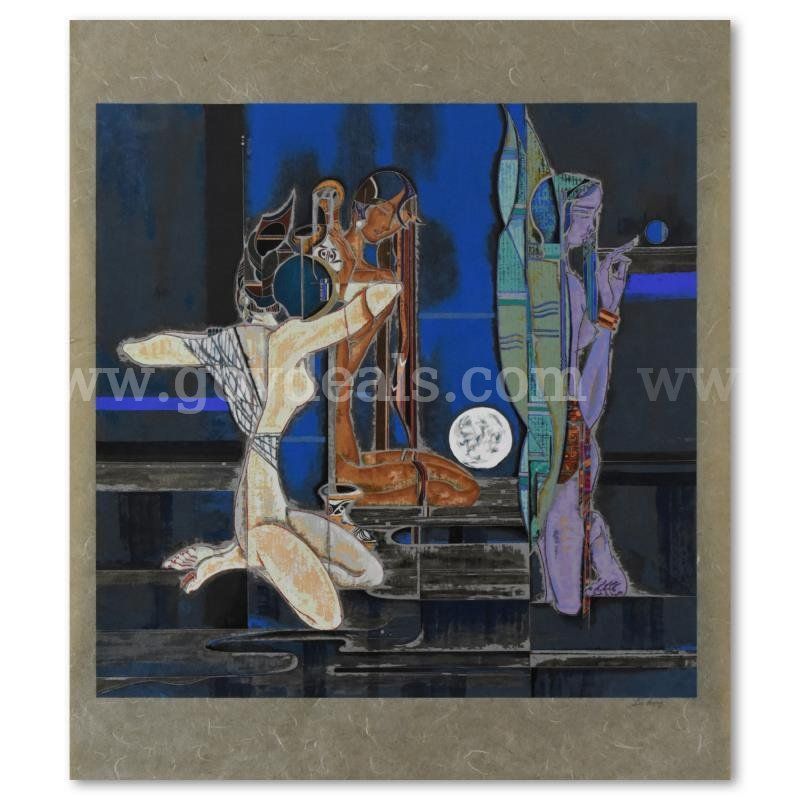 Lu Hong, "Full Moon and Water" Limited Edition Fine Art