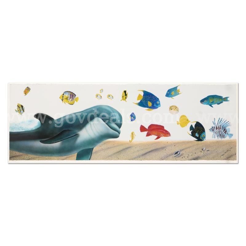 Wyland, "Underwater Paradise" Limited Edition Fine Art