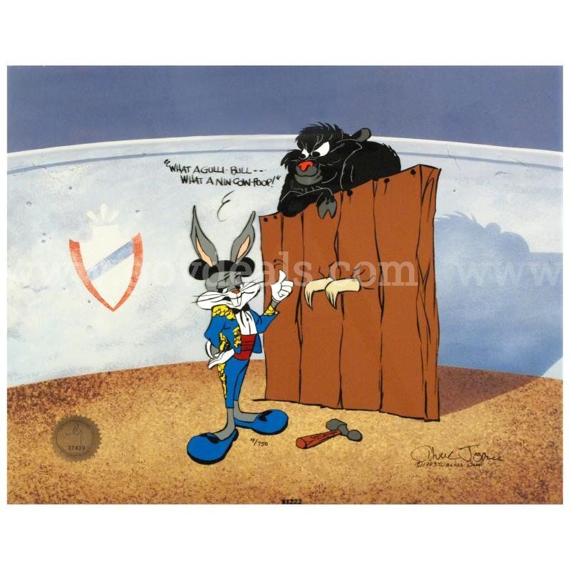 Chuck Jones (1912-2002), "Bugs and Gulli-bull" Limited Edition Fine Art