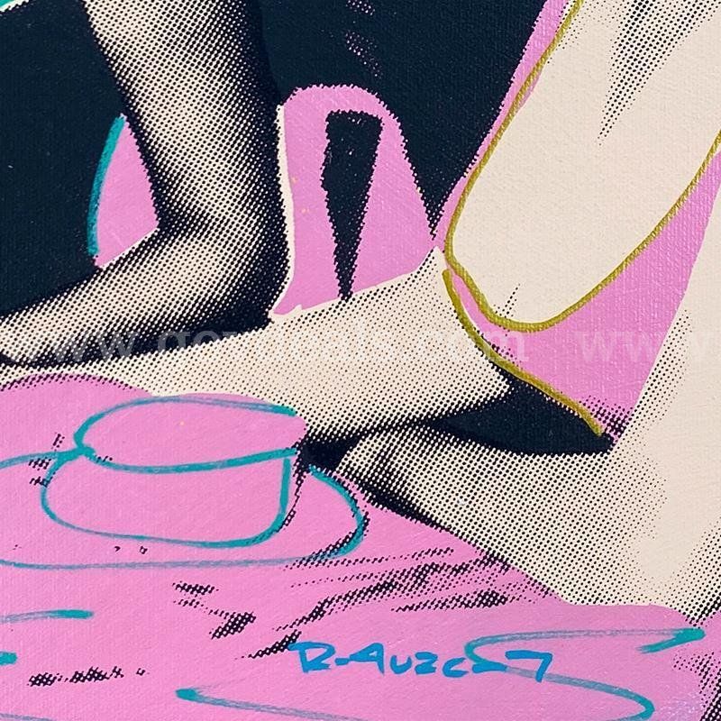 "Ringo" Daniel Funes, "Sophia Loren and Jane Mansfield" Original Fine Art
