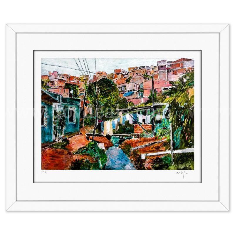 Bob Dylan, "Favela Villa Broncos" Limited Edition Fine Art