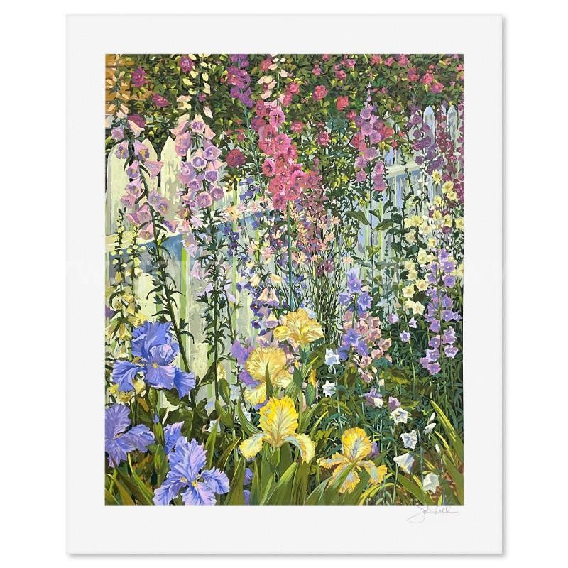 John Powell, "Fox Gloves and Irises" Limited Edition Fine Art