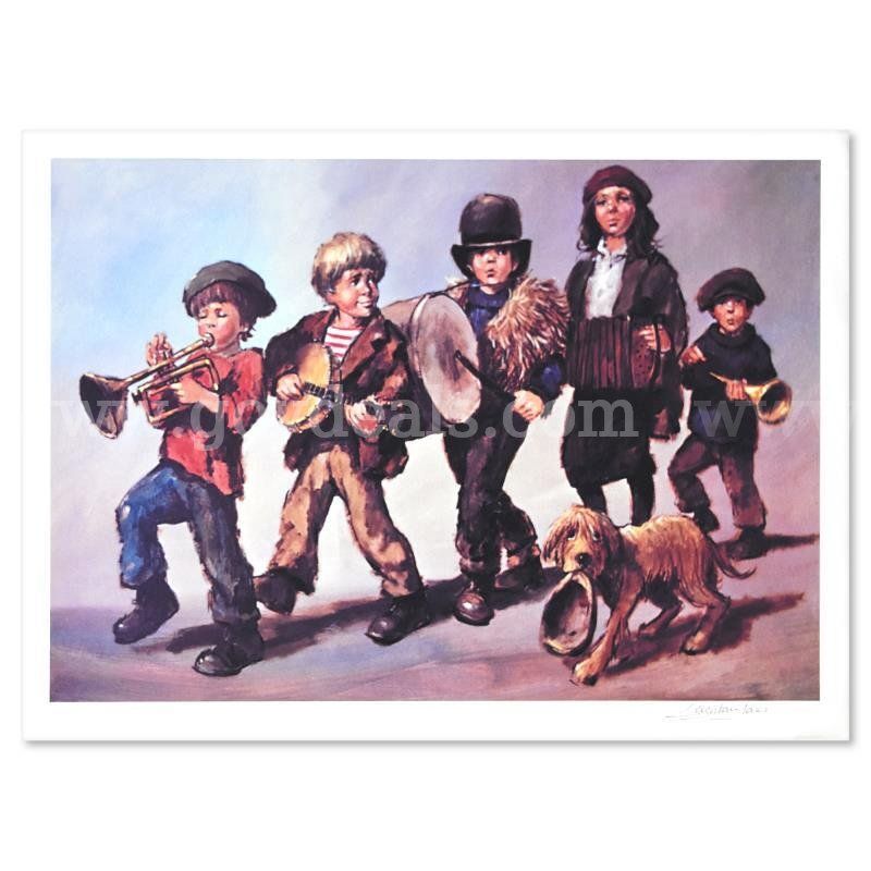 Barry Leighton-Jones (1932-2011), "Untitled" Limited Edition Fine Art