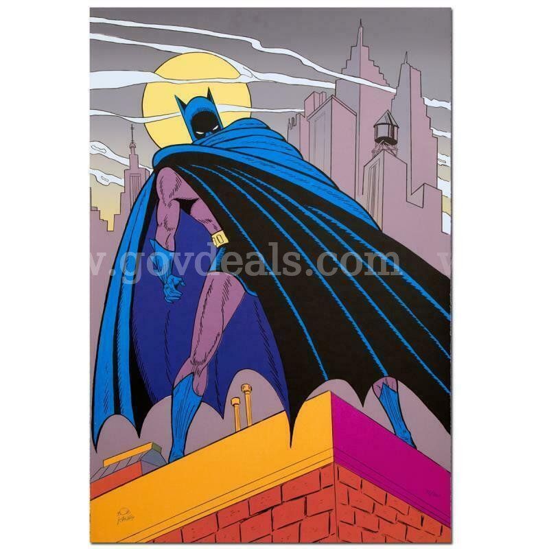 Bob Kane (1915-1998), "Batman Over Gotham" Limited Edition Fine Art