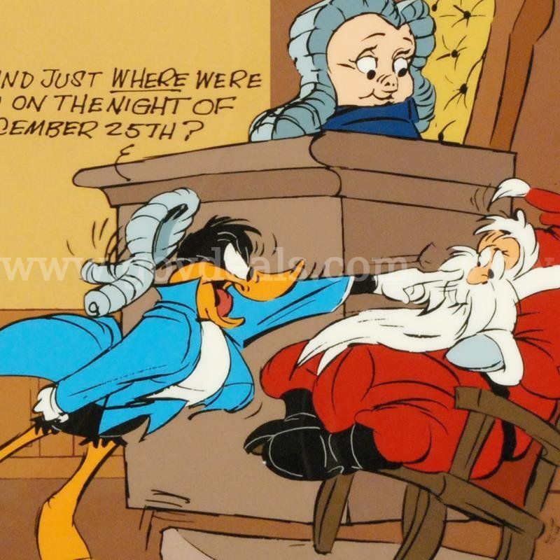Chuck Jones (1912-2002), "Santa on Trial" Limited Edition Fine Art